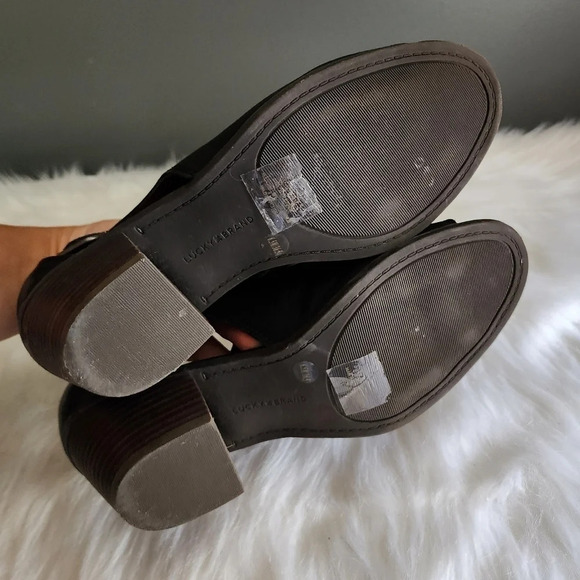 Lucky Brand Barimo Leather Heels - Picture 8 of 8